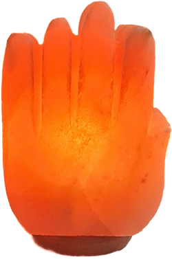.SALZLAMPE  HAND