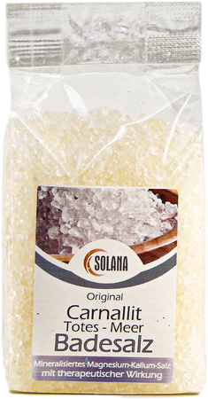 CARNALIT - HOCH MINERALISIERTES SALZ AUS DEM TOTEM MEER  600 g