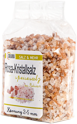 HIMALAYA KRISTALL SPEISESALZ - KÖRNUNG 2-5 MM 300g