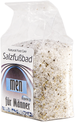 SALZFUßBAD FÜR MÄNNER 500 g