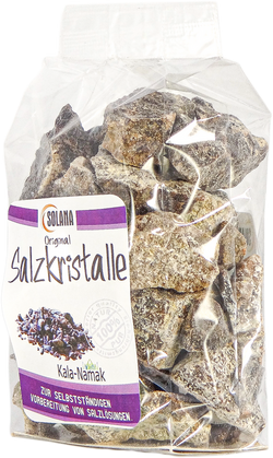 SALZKRISTALLE INDISCHES SCHWARZSALZ KALA-NAMAK 600G