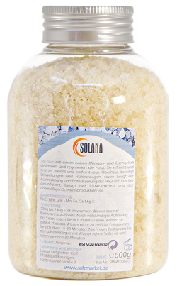 TOTES MEER SALZ  Flasche 600 g
