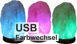 USB SALZLAMPE "WÜRFEL"