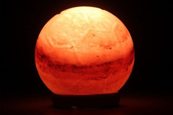 Salzlampe "Kleiner Fußball"
