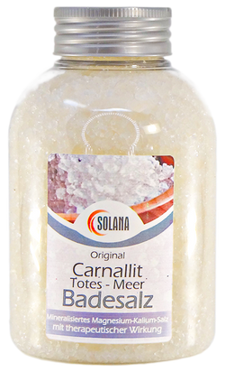 Carnalit - hoch mineralisiertes Salz aus dem Totem Meer Flasche 500 G