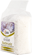 Kristallbadesalz mit Magnesium und Kalium Körnung 1-2 mm 300 G
