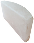 Salzziegel Weiss - 5cm*10cm*20cm einseitig halbrund 