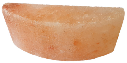 Salzziegel Rosa-Kristallsalz - 5cm*10cm*20cm einseitig halbrund