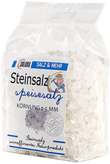 Kristallspeisesalz Stein Körnung 5 mm 600 g