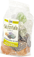 Salzkristallen-Mix Kala-Namak, Halit und Himalaya-Salz, Salz mit Kupfer 600 g