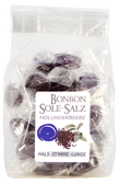 SALZBONBONS AUS HIMALAYA-KRISTALLSALZ-SOLE - Holunderbeere   100g