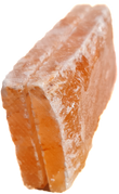 Salzziegel Rosa-Kristallsalz natur/einseitig 20cm*10cm*4+cm mit eingefräster Nut