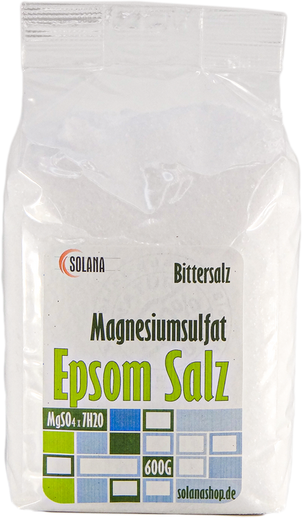 EPSOM SALZ Magnesiumsulfat 600g