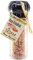 CLASSIC SALZ-MÜHLE - ROSA KRISTALLSALZ (bekannt als Himalaya Salz) mit Sezam 105 Gramm