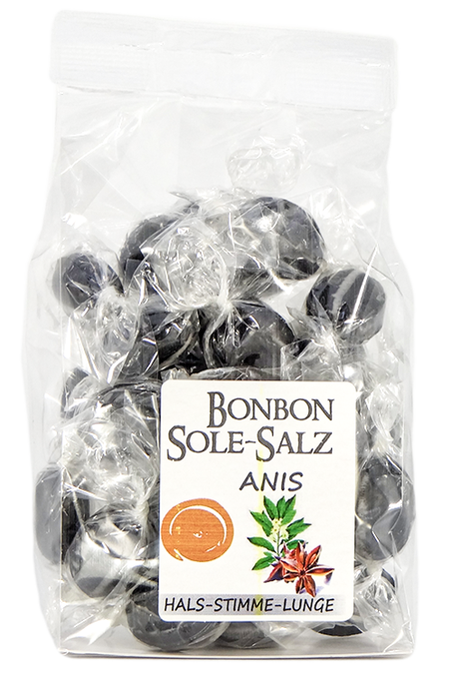 Salzbonbons aus Himalaya-Kristallsalz-Sole - Anis 100 g