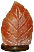 Salzlampe Blatt