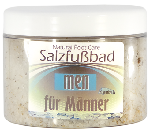 SALZFUßBAD FÜR MÄNNER Glas 500 g