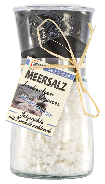 Avangarde Salz-Mühle - Meersalz (1-10 mm) 180 Gramm