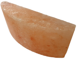 Salzziegel Rosa-Kristallsalz - 5cm*10cm*20cm einseitig halbround