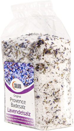 Natürliches Badekristallsalz mit Lavendel 300 g
