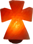 Salzlampe Kreuz