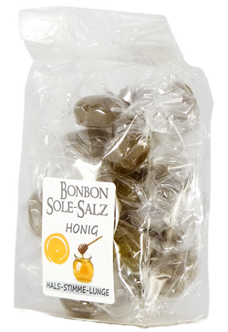 Salzbonbons aus Himalaya-Kristallsalz-Sole - Honig 100 g