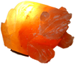 Salzlampe Frosch