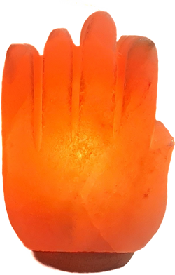 .SALZLAMPE  HAND