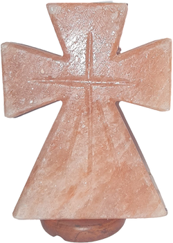 Salzlampe Kreuz