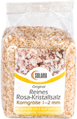 REINES ROSA KRISTALLSALZ (bekannt als Himalaya Salz)  KÖRNUNG 1-2 mm   300 g