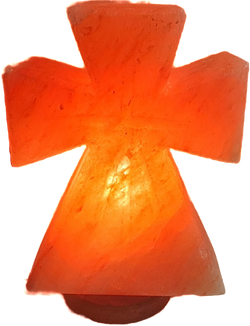 Salzlampe Kreuz