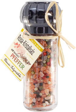 CLASSIC SALZ-MÜHLE - REINES ROSA SALZ MIT BUNTEM PFEFFER  105G