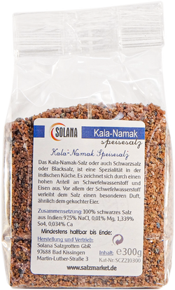 Kala-Namak-Speisesalz fein, 600 g Beutel