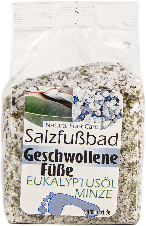 SALZFUßBAD bei geschwollenen Füßen 500 g