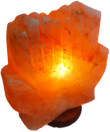 Salzlampe Hände