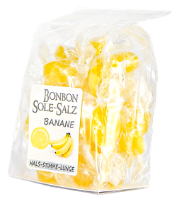 Salzbonbons aus Himalaya-Kristallsalz-Sole - Banane 100 g