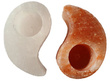 Teelichthalter „Yin Yang White&red”