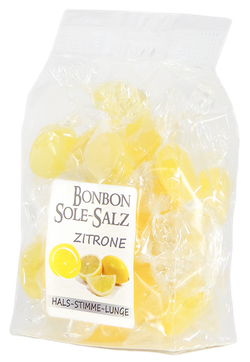 Salzbonbons aus Himalaya-Kristallsalz-Sole - Zitrone 100 g