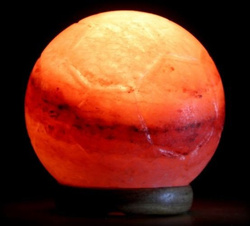 Salzlampe "Fußball"