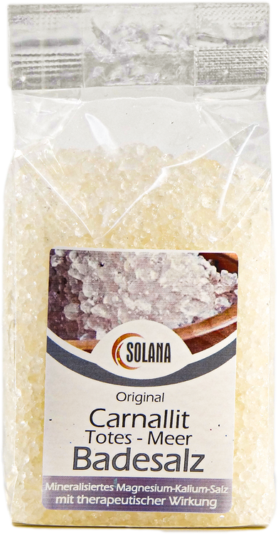 Carnalit - hoch mineralisiertes Salz aus dem Totem Meer 600 G
