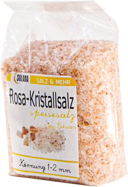 Himalaya Kristall Speisesalz - Körnung 1-2 mm 600 g
