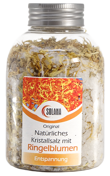 NATÜRLICHES BADEKRISTALLSALZ MIT RINGELBLUMEN - Flasche 500 g