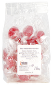 Zuckerfreie Salzbonbons mit Rosa-Kristallsalz-Sole - Walderbeere 100 g